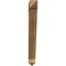 Ekena Millwork Traditional Arts & Crafts Rough Sawn Bracket, Western Red Cedar, 4"W x 32"D x 36"H BKT04X32X36TRA03RWR - alternate 3